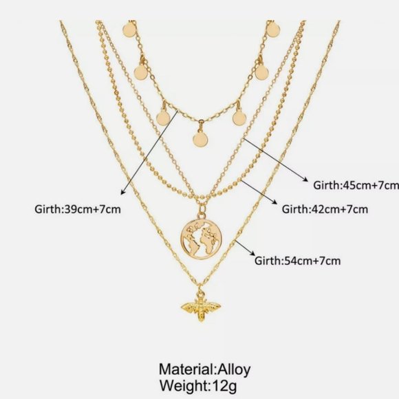 2021 Boho Multi-Layer Choker Clavicle Necklaces - Picture 7 of 7